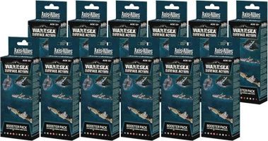 Surface Action Sealed Case of 12 Boosters Axis Allies Miniatures Axis Allies Sealed Product Surface Action Sealed Case of 12 Boosters Axis Allies Miniatures Axis Allies Sealed Product
