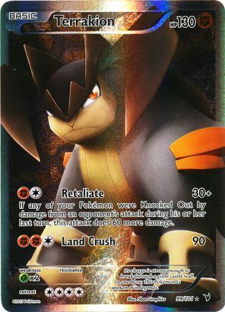 Terrakion - 99/101 - Ultra Rare