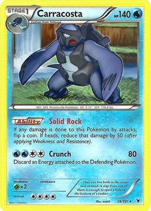 Carracosta 26 101 Rare Black White 3 Noble Victories Singles Carracosta 26 101 Rare Black White 3 Noble Victories Singles