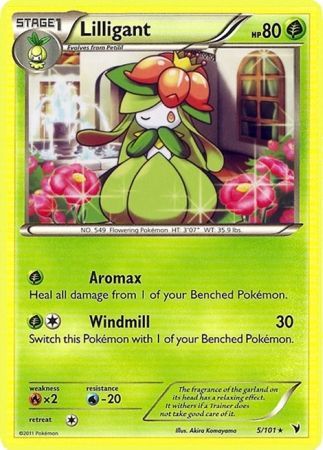 Lilligant 5 101 Rare Black White 3 Noble Victories Singles Lilligant 5 101 Rare Black White 3 Noble Victories Singles