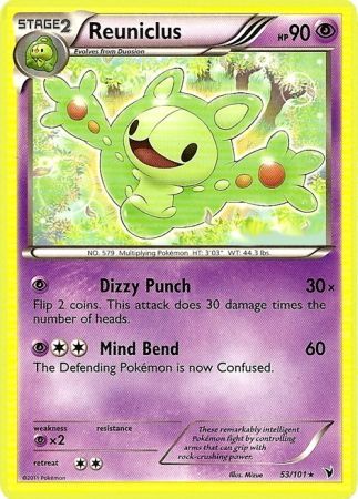 Reuniclus 53 101 Rare Black White 3 Noble Victories Singles Reuniclus 53 101 Rare Black White 3 Noble Victories Singles
