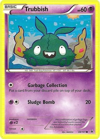 Trubbish 48 101 Common Black White 3 Noble Victories Singles Trubbish 48 101 Common Black White 3 Noble Victories Singles