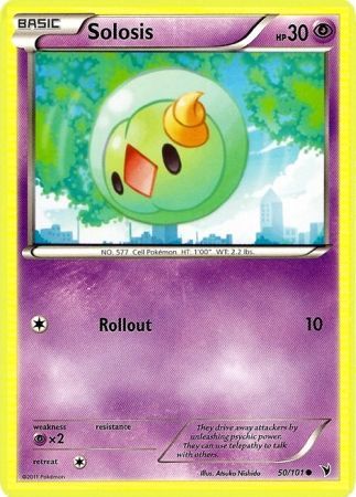 Solosis 50 101 Common Black White 3 Noble Victories Singles Solosis 50 101 Common Black White 3 Noble Victories Singles