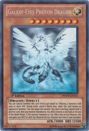 Galaxy-Eyes Photon Dragon - PHSW-EN011 - Ghost Rare 1st Edition