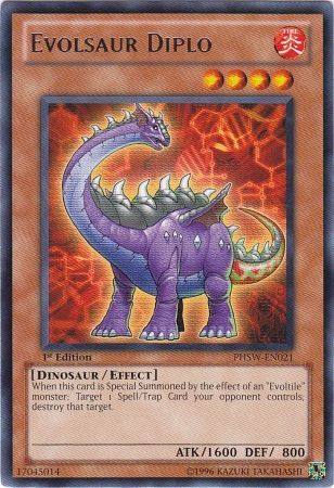 Evolsaur Diplo PHSW EN021 Rare 1st Edition Evolsaur Diplo PHSW EN021 Rare 1st Edition