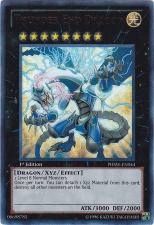 Thunder End Dragon PHSW EN044 Ultra Rare 1st Edition Thunder End Dragon PHSW EN044 Ultra Rare 1st Edition