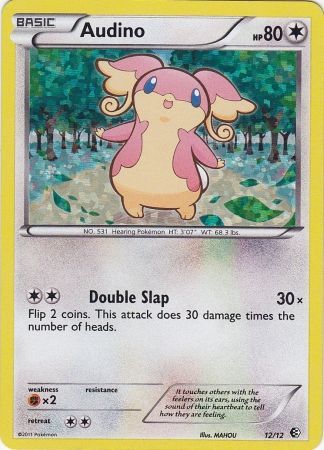Details about  / Audino Holo Shiny Collection 1st Edition Pokemon Card 017//020 M30