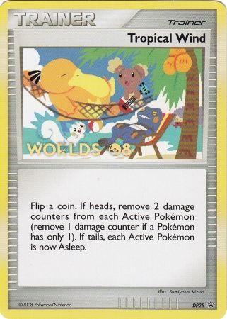 Tropical Wind DP25 Worlds 08 Promo Pokemon Diamond Pearl Promos Tropical Wind DP25 Worlds 08 Promo Pokemon Diamond Pearl Promos