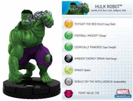 Heroclix Punisher #010 USED The Incredible Hulk Single Figure