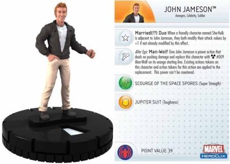 John Jameson 008 Incredible Hulk Marvel Heroclix Marvel Incredible Hulk John Jameson 008 Incredible Hulk Marvel Heroclix Marvel Incredible Hulk