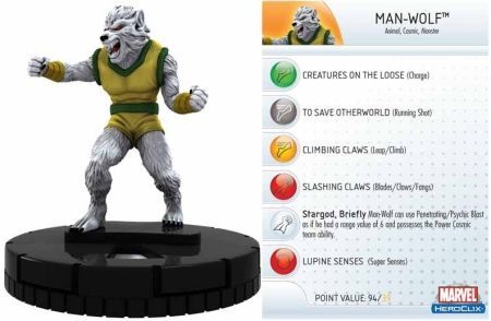 Man Wolf 009 Incredible Hulk Marvel Heroclix Marvel Incredible Hulk Man Wolf 009 Incredible Hulk Marvel Heroclix Marvel Incredible Hulk
