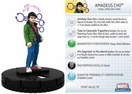Amadeus Cho 027 Incredible Hulk Marvel Heroclix Marvel Incredible Hulk Amadeus Cho 027 Incredible Hulk Marvel Heroclix Marvel Incredible Hulk