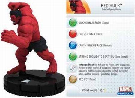 Heroclix Incredible Hulk set Man-Beast #034 Rare figure w/card! 
