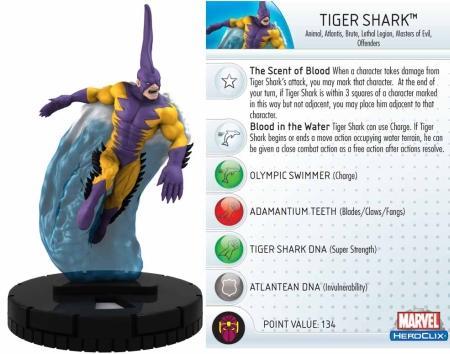 Tiger Shark 033 Incredible Hulk Marvel Heroclix Marvel Incredible Hulk Tiger Shark 033 Incredible Hulk Marvel Heroclix Marvel Incredible Hulk