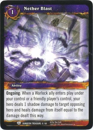 Nether Blast Dungeon Treasure 8 60 Common WoW Dungeon Deck Treasure Pack Singles Nether Blast Dungeon Treasure 8 60 Common WoW Dungeon Deck Treasure Pack Singles