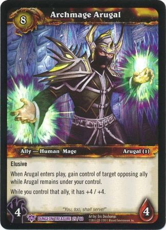 Archmage Arugal Dungeon Treasure 25 60 Epic Rare WoW Dungeon Deck Treasure Pack Singles Archmage Arugal Dungeon Treasure 25 60 Epic Rare WoW Dungeon Deck Treasure Pack Singles