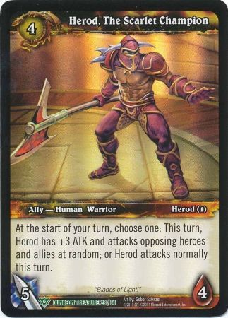 Herod The Scarlet Champion Dungeon Treasure 28 60 Uncommon Herod The Scarlet Champion Dungeon Treasure 28 60 Uncommon