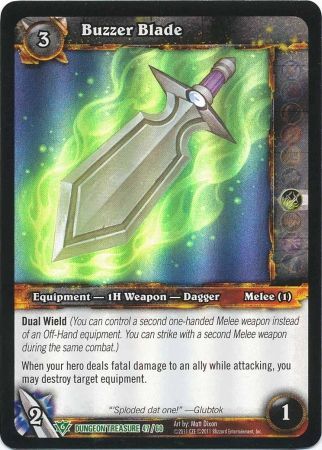 Buzzer Blade Dungeon Treasure 47 60 Uncommon Buzzer Blade Dungeon Treasure 47 60 Uncommon