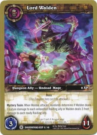 Lord Walden Shadowfang Keep 8 46 Common WoW Dungeon Deck Shadowfang Keep Singles Lord Walden Shadowfang Keep 8 46 Common WoW Dungeon Deck Shadowfang Keep Singles