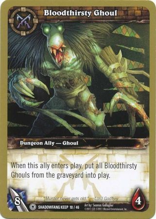 Bloodthirsty Ghoul Shadowfang Keep 10 46 Common Bloodthirsty Ghoul Shadowfang Keep 10 46 Common
