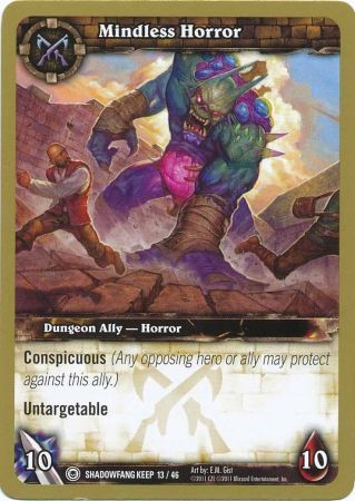 Mindless Horror Shadowfang Keep 13 46 Common WoW Dungeon Deck Shadowfang Keep Singles Mindless Horror Shadowfang Keep 13 46 Common WoW Dungeon Deck Shadowfang Keep Singles