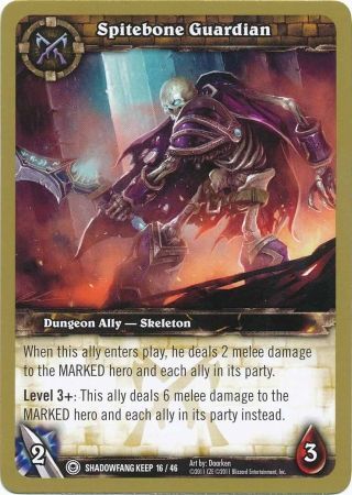 Spitebone Guardian Shadowfang Keep 16 46 Common WoW Dungeon Deck Shadowfang Keep Singles Spitebone Guardian Shadowfang Keep 16 46 Common WoW Dungeon Deck Shadowfang Keep Singles