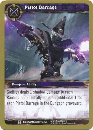 Pistol Barrage Shadowfang Keep 30 46 Common WoW Dungeon Deck Shadowfang Keep Singles Pistol Barrage Shadowfang Keep 30 46 Common WoW Dungeon Deck Shadowfang Keep Singles