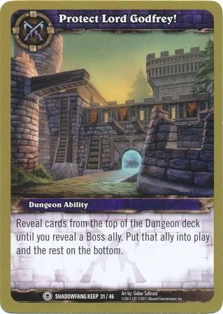 Protect Lord Godfrey Shadowfang Keep 31 46 Common WoW Dungeon Deck Shadowfang Keep Singles Protect Lord Godfrey Shadowfang Keep 31 46 Common WoW Dungeon Deck Shadowfang Keep Singles