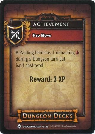 Pro Move Shadowfang Keep Achievement 46 46 Common WoW Dungeon Deck Shadowfang Keep Singles Pro Move Shadowfang Keep Achievement 46 46 Common WoW Dungeon Deck Shadowfang Keep Singles
