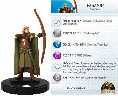 Faramir 014 Lord of the Rings Heroclix Other Lord of the Rings Faramir 014 Lord of the Rings Heroclix Other Lord of the Rings