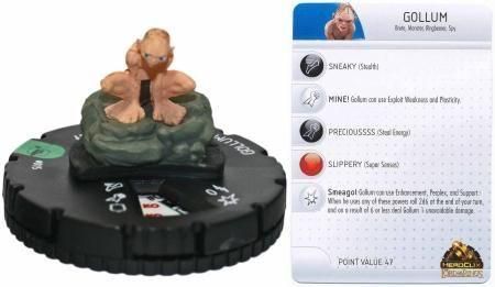 Heroclix Lord of the Rings set Gorbag #007 Common figure w/card! 