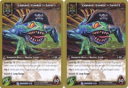 Captain Cookie Level 1 Captain Cookie Level 2 Oversized Card WoW Dungeon Deck The Deadmines Singles Captain Cookie Level 1 Captain Cookie Level 2 Oversized Card WoW Dungeon Deck The Deadmines Singles