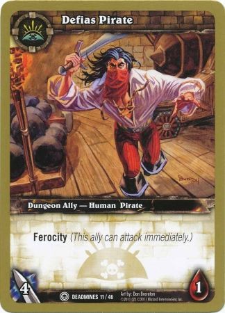 Defias Pirate Deadmines 11 46 Common WoW Dungeon Deck The Deadmines Singles Defias Pirate Deadmines 11 46 Common WoW Dungeon Deck The Deadmines Singles