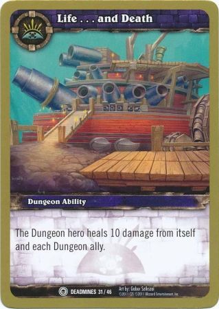 Life and Death Deadmines 31 46 Common WoW Dungeon Deck The Deadmines Singles Life and Death Deadmines 31 46 Common WoW Dungeon Deck The Deadmines Singles