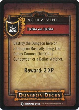 Defias on Defias Deadmines Achievement 42 46 Common WoW Dungeon Deck The Deadmines Singles Defias on Defias Deadmines Achievement 42 46 Common WoW Dungeon Deck The Deadmines Singles