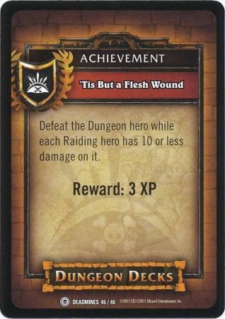 Tis But a Flesh Wound Deadmines Achievement 46 46 Common Tis But a Flesh Wound Deadmines Achievement 46 46 Common