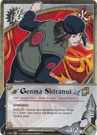 Genma Shiranui Overseer Naruto Invasion Evo Trollandtoad