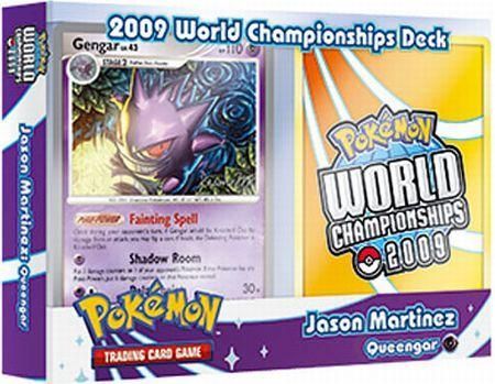 2009 World Championships Queengar Jason Martinez Deck Pokemon Pokemon Sealed Product 2009 World Championships Queengar Jason Martinez Deck Pokemon Pokemon Sealed Product