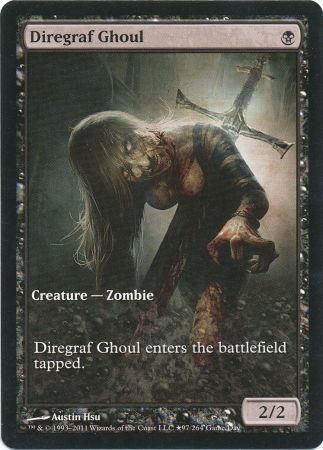 Diregraf Ghoul Full Art Game Day Magic The Gathering Promo Cards Diregraf Ghoul Full Art Game Day Magic The Gathering Promo Cards