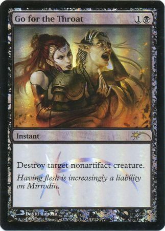 Image result for mtg go for the throat