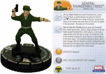 General Thunderbolt Ross 208 Incredible Hulk Gravity Feed Marvel Heroclix Incredible Hulk Gravity Feed General Thunderbolt Ross 208 Incredible Hulk Gravity Feed Marvel Heroclix Incredible Hulk Gravity Feed