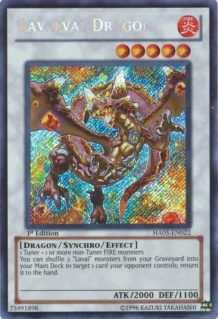 Lavalval Dragon HA05-EN022 Secret Rare Yugioh
