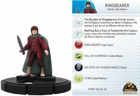 Ringbearer 201 Lord of the Rings Starter Set Heroclix Lord of the Rings Starter Set Ringbearer 201 Lord of the Rings Starter Set Heroclix Lord of the Rings Starter Set