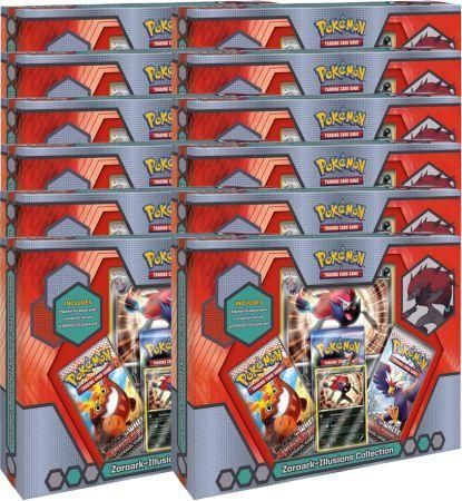 Zoroark Illusions Collection Case of 12 Boxes Pokemon Pokemon Sealed Product Zoroark Illusions Collection Case of 12 Boxes Pokemon Pokemon Sealed Product