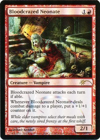 Bloodcrazed Neonate Gateway Foil Magic The Gathering Promo Cards Bloodcrazed Neonate Gateway Foil Magic The Gathering Promo Cards