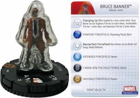 Bruce Banner 101 Incredible Hulk Marvel Heroclix Bruce Banner 101 Incredible Hulk Marvel Heroclix
