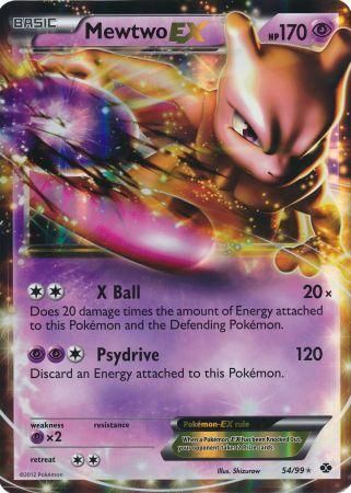 Mewtwo EX - 54/99 - Oversized Promo, mewtwo pokemon card 