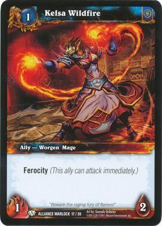 Kelsa Wildfire Alliance Warlock 17 30 Common Kelsa Wildfire Alliance Warlock 17 30 Common