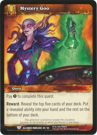 Mystery Goo Alliance Warlock 29 30 Common Mystery Goo Alliance Warlock 29 30 Common