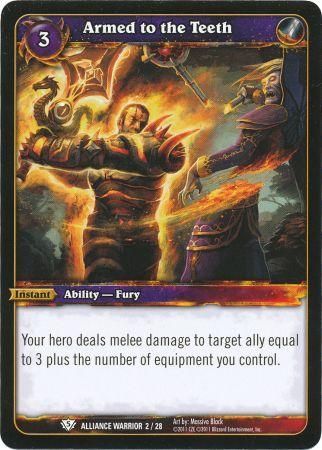 Armed to the Teeth Alliance Warrior 2 28 Common Armed to the Teeth Alliance Warrior 2 28 Common